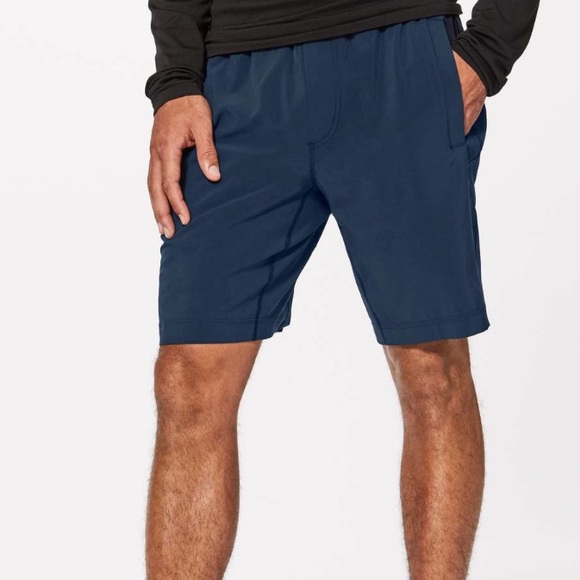 Lululemon Pace Breaker Short *9' Lined In Nautical Navy - Picture 3 of 15